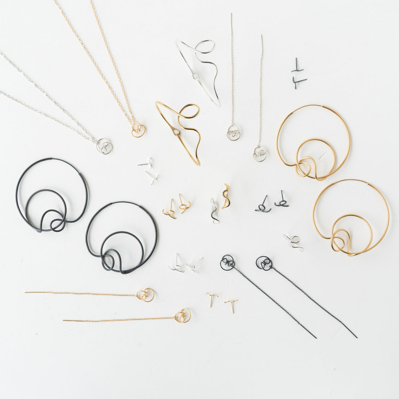 Calligraphy Collection ring from Elaine B Jewelry
