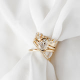 X Ring with Pavé