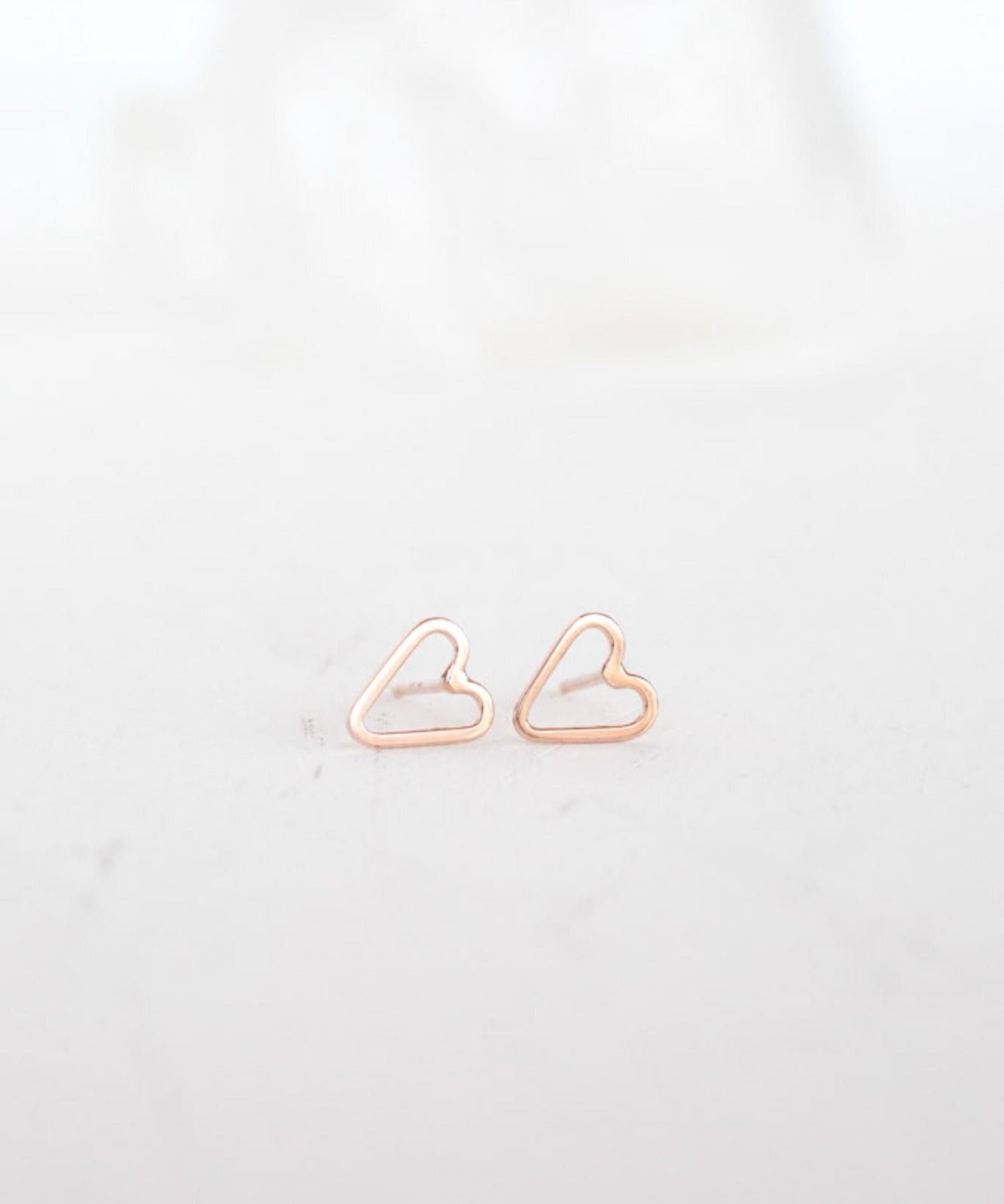 Tiny Heart Studs