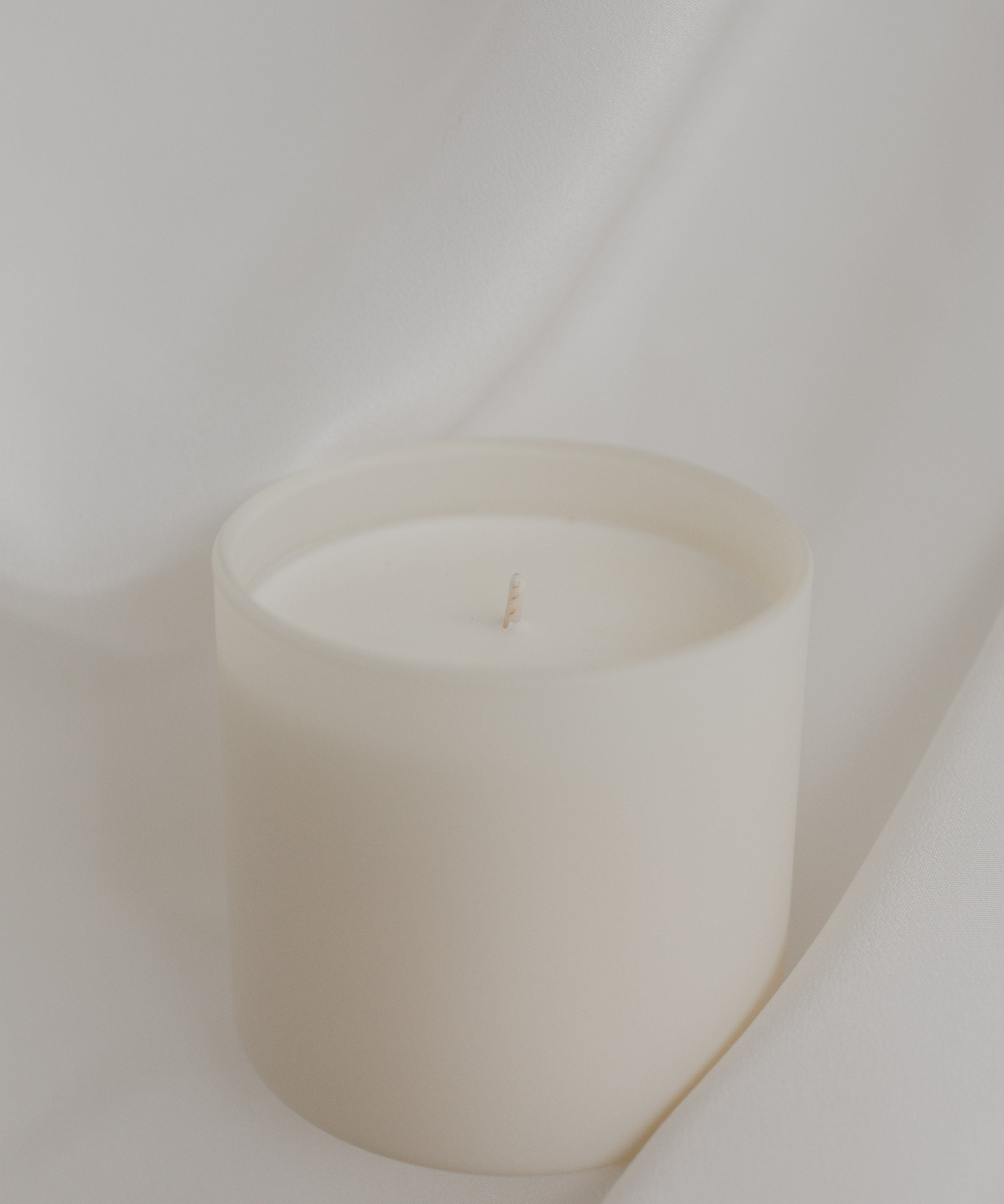 Calyan Wax Co. Frosted Candle