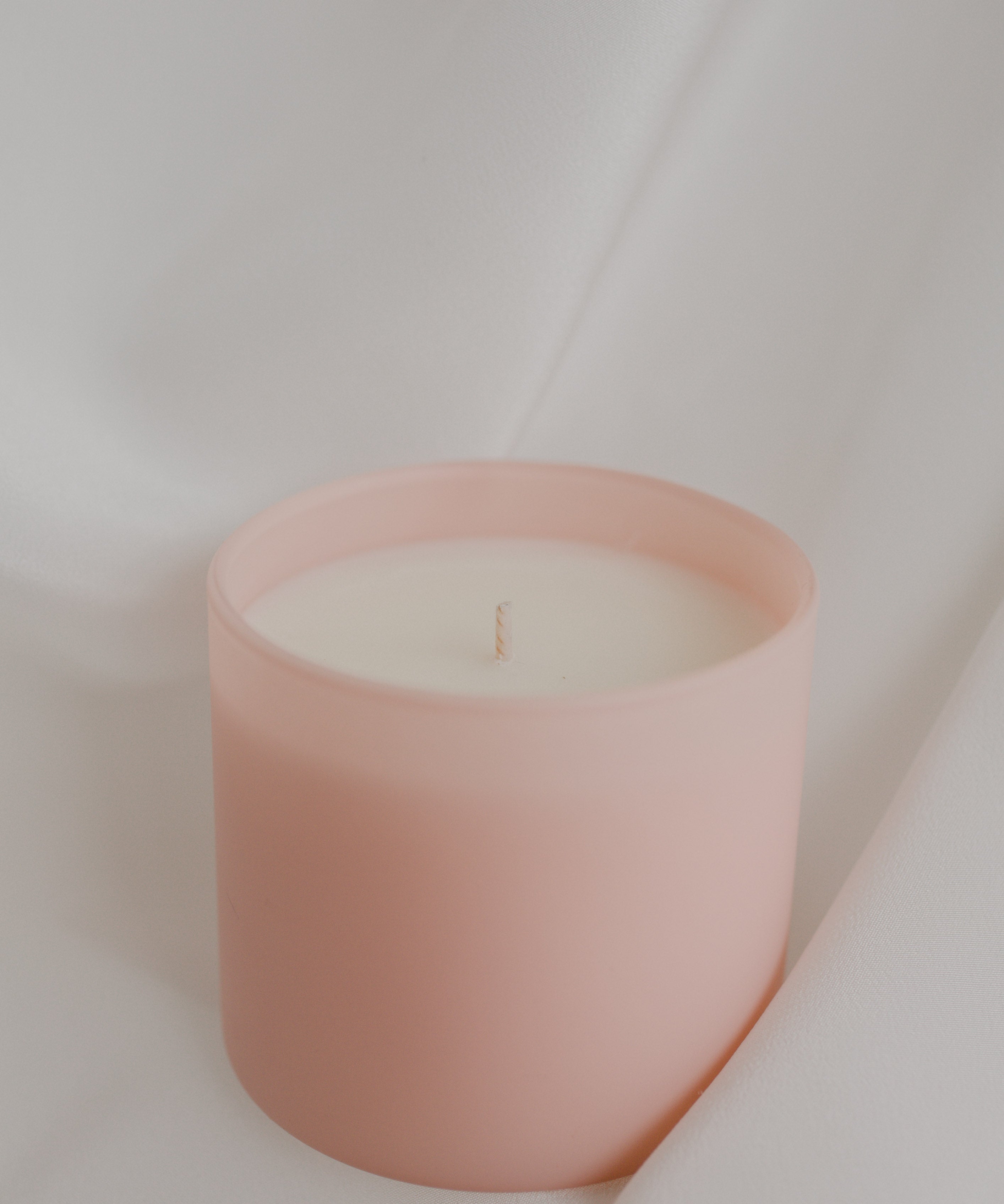 Calyan Wax Co. Frosted Candle