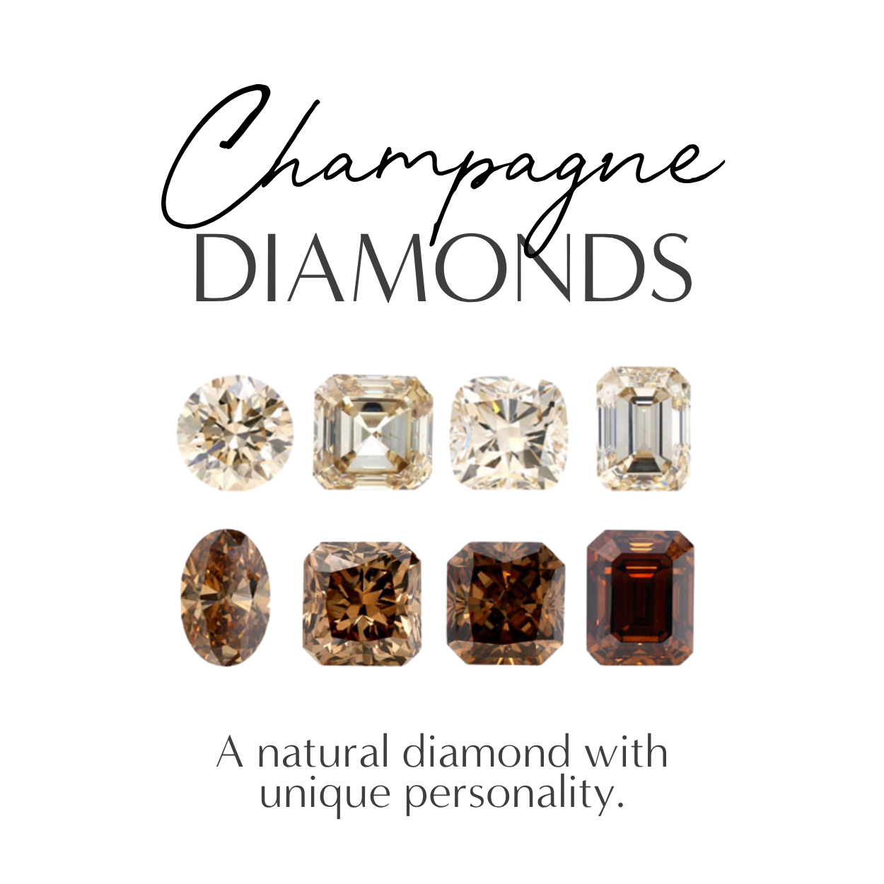Champagne Diamonds: A Natural Diamond with Unique Personality