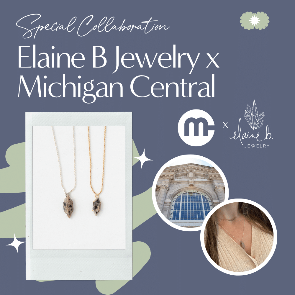 Elaine B Jewelry x Michigan Central Train Station