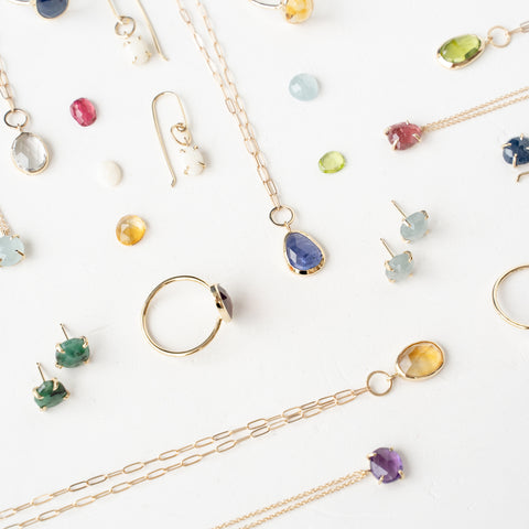 Elements collection birthstone jewelry
