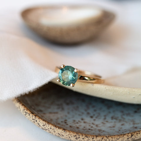 Colorful Gemstone Engagement Rings