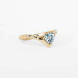 Asteri Ring with 0.98ct Light Blue Montana Sapphire