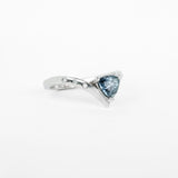 Asteri Ring with 0.99ct Blue Montana Sapphire