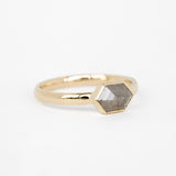 Bellatrix Ring with 1.03ct Salt & Pepper Diamond