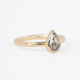 Bellatrix Ring with 1.09ct Salt & Pepper Diamond