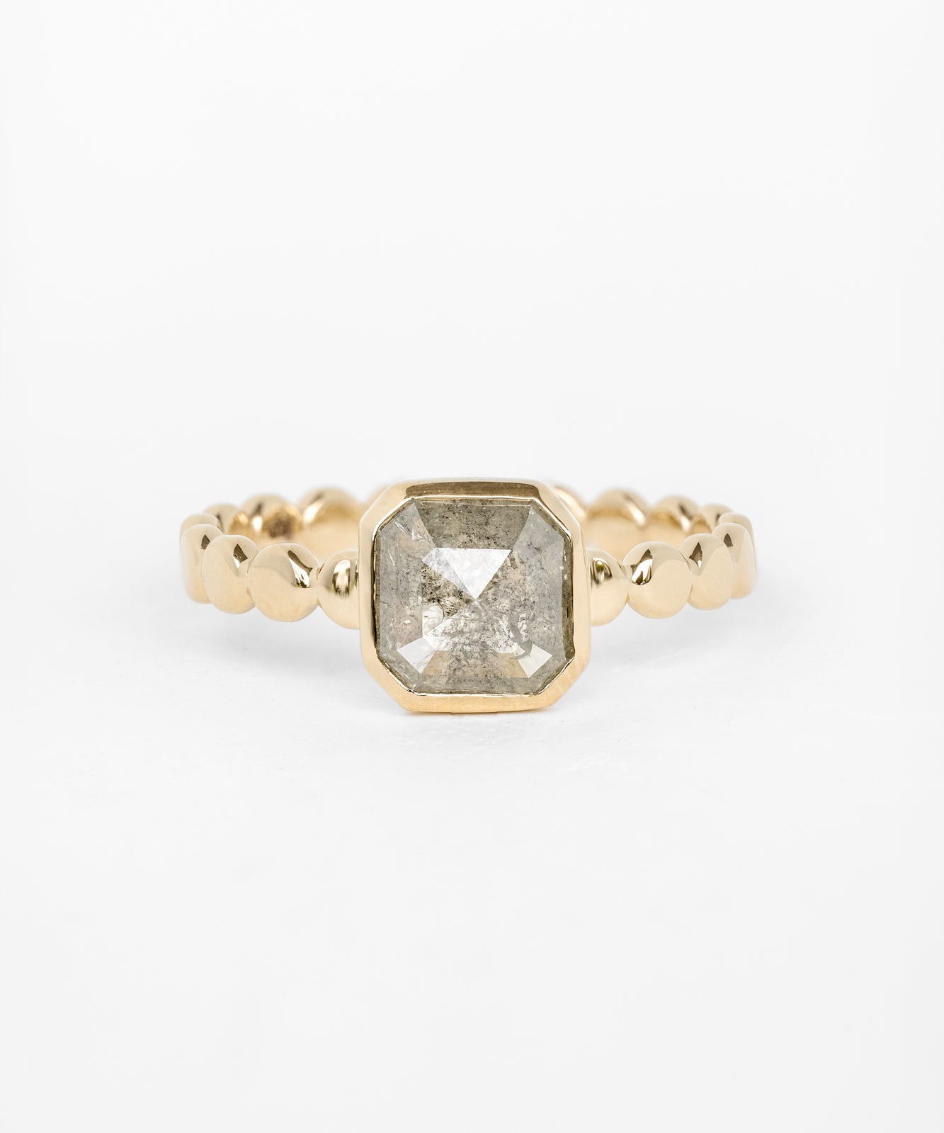 Bellatrix Ring with 132-carat diamond