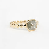 Bellatrix Ring with 1.32ct Salt & Pepper Diamond
