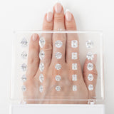 Pear Nouveau Ring with Lab Diamond