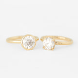 Round Aura Ring with Lab Diamond