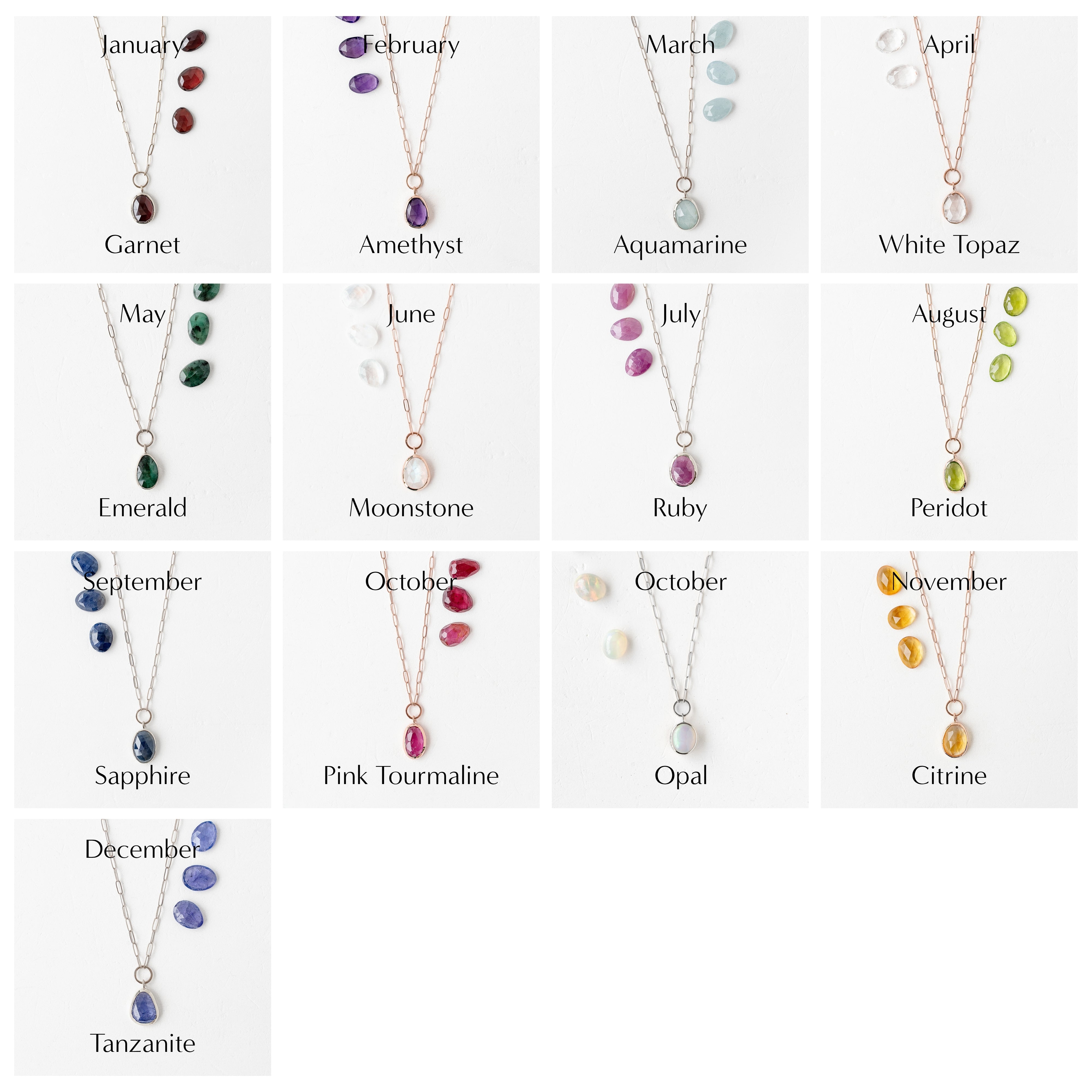 Elements Cosmic Necklace in 14k White & Rose Gold