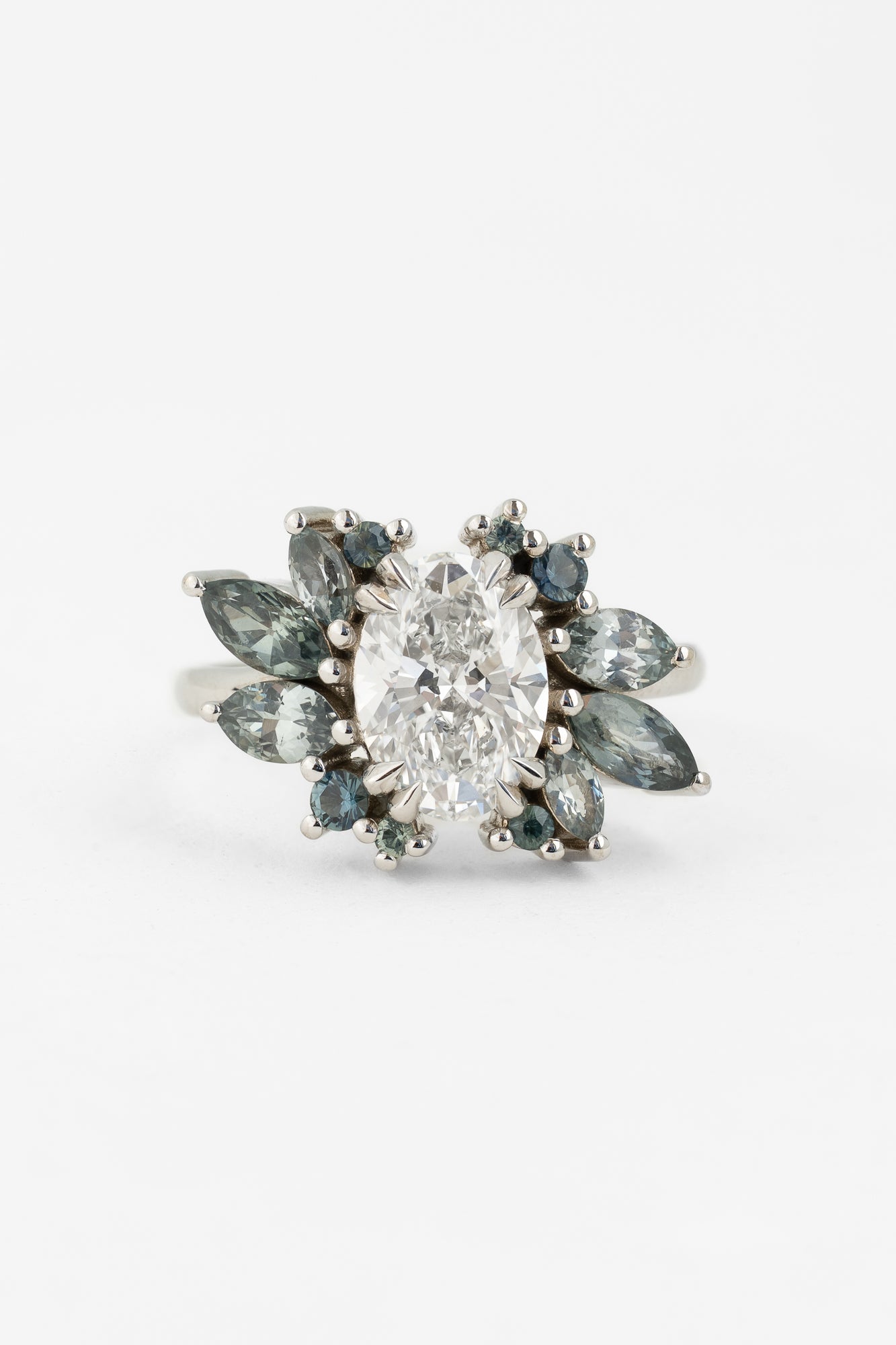 Prisma Ring with 2.957ct Rhodolite Garnet – Elaine B Jewelry