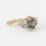 Nova Ring with 2.16ct Montana Sapphire