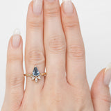 Limitless Ring with 1.28ct Montana Sapphire