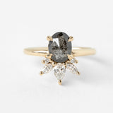 Limitless Ring with 1.44ct Salt and Pepper Diamond