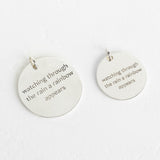 Illustrator Pendant with Customizable Text