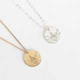 Illustrator Pendant with Customizable Design