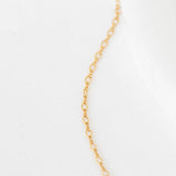 Figure Eight Chain Necklace in 14k Goldfill