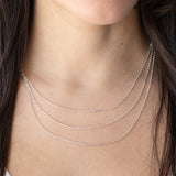 Rolo Chain Necklace in Sterling Silver