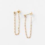 Chain Huggie Earrings