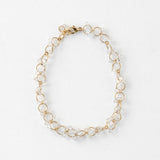Herkimer Diamond Link Bracelet