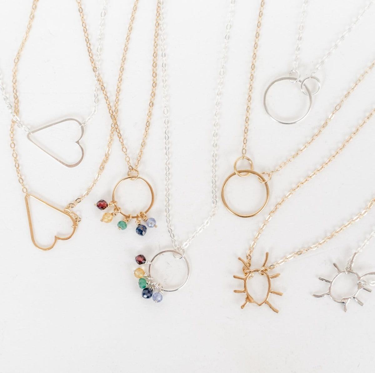Rise Heart Necklace