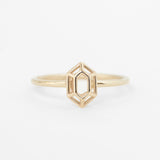 Hexagon Gemma Ring