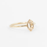 Hexagon Gemma Ring