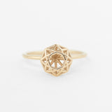 Round Gemma Ring