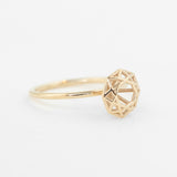 Round Gemma Ring