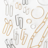 Ellipse Double Studs