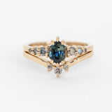 Rigel Ring Stack with 0.78ct Sapphire