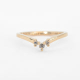 Rigel Ring Stack with 0.78ct Sapphire