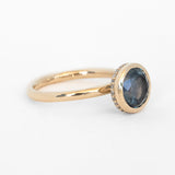 Round Aura with 2.58ct Montana Sapphire