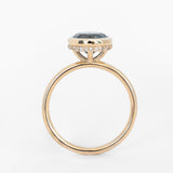 Round Aura with 2.58ct Montana Sapphire