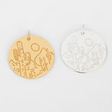 Illustrator Pendant with Desert