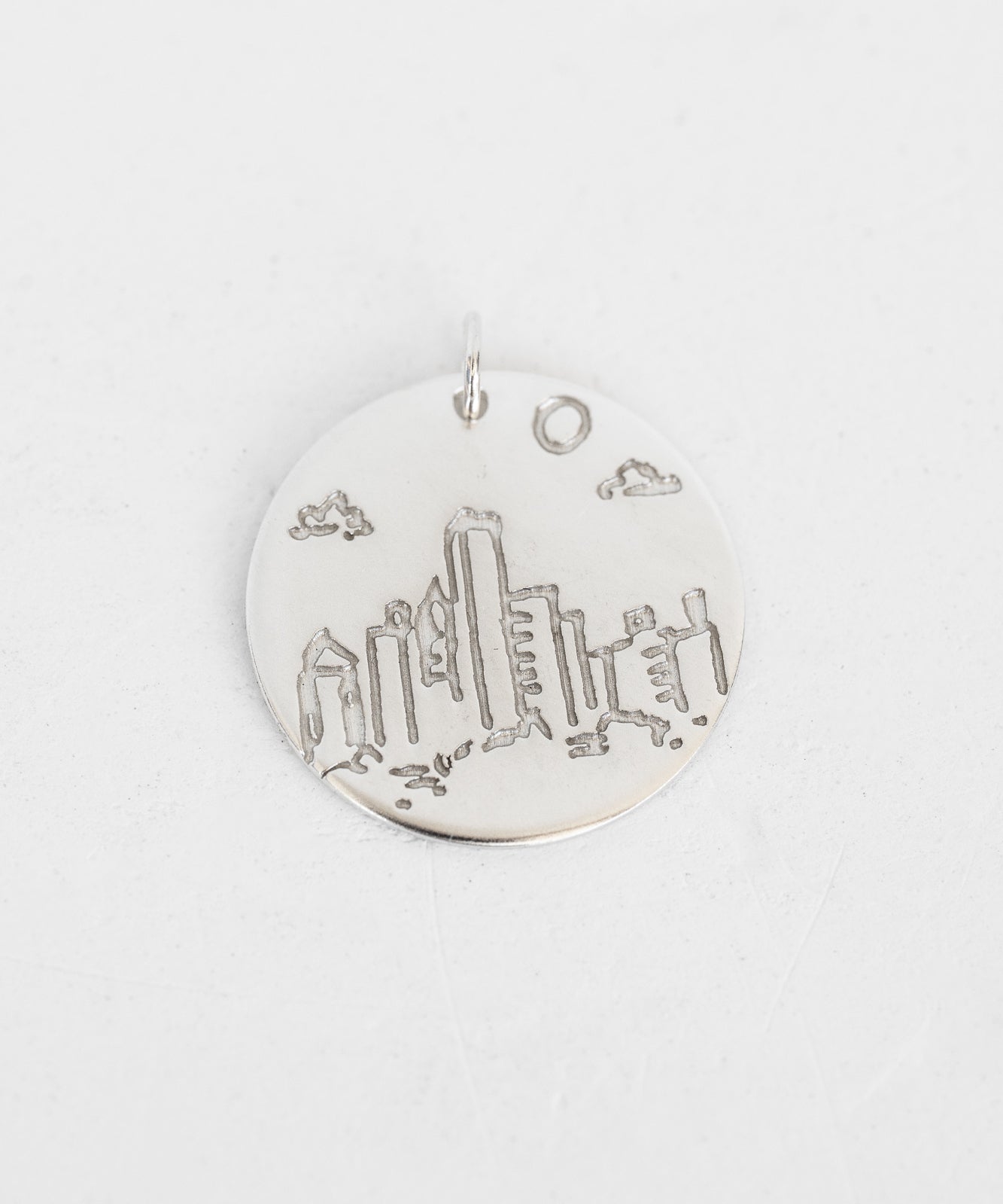 Illustrator Pendant with City