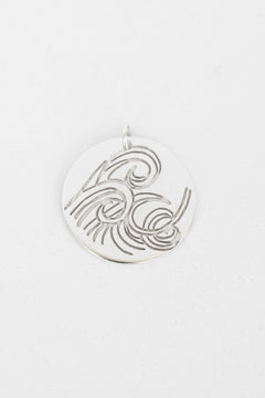 Illustrator Pendant with Ocean