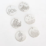 Illustrator Pendant with Desert