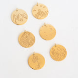 Illustrator Pendant with City