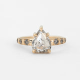 Stella Ring with 1.77ct Salt and Pepper Diamond