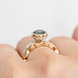 Round Aura with 2.58ct Montana Sapphire