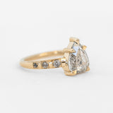 Stella Ring with 1.77ct Salt and Pepper Diamond