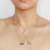 Elements Spectra Necklace in 14k Yellow Gold