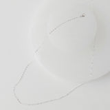 Oval Chain Necklace in Sterling Silver