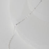 Oval Chain Necklace in Sterling Silver