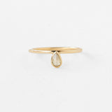 Pear Lumin Stacking Ring